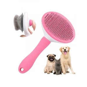 Pembe tüy toplama tarağı; çelik iğneli, cilt dostu ve ergonomik tasarıma sahip