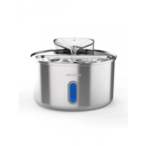 Pencereli Otomatik Kedi Su Sebili, 3.5 Lt Kapasiteli