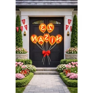 Peri Led, 5 Metre 23 Nisan Kapı Süsü, Süsleme için