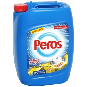 Peros 4 Kg Sıvı Bulaşık Klasik Limon