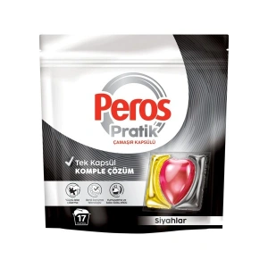 Peros Pratik Siyahlar 17li Çamaşır Kapsülü
