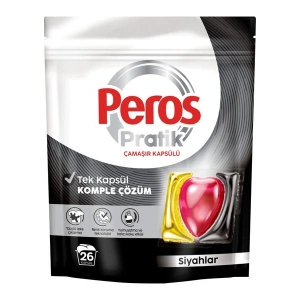 Peros Pratik Siyahlar 26lı Çamaşır Kapsülü