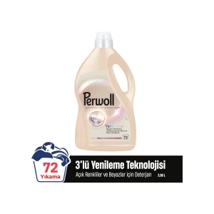 Perwoll Açık Renkliler İçin Hassas Sıvı Bakım Deterjanı 3960Ml (72 Yıkama)