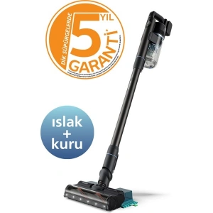 Philips 7000 Serisi Aqua 25.2 V Kablosuz Dik Süpürge, PowerCyclone 12, TriActive Başlık, 80 dkya kadar Çalışma, 3 Aşamalı Filtreleme, XC7053/01