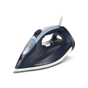 Philips 7000 Serisi Buharlı Ütü, 2800W, SteamGlide Plus Taban, 50 g/dk Sürekli Buhar, 250 g, Şok Buhar, SteamGlide Plus, Koyu Mavi, DST7030/20