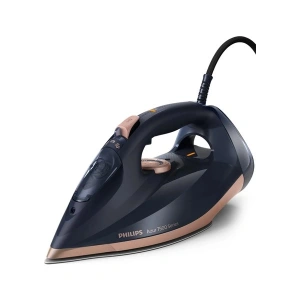 Philips 7500 Serisi Buharlı Ütü, 3200W, 55 g/dk Sürekli Buhar, SteamGlide Elite, 260 g Şok Buhar, Mavi/Altın Rengi, DST7510/80
