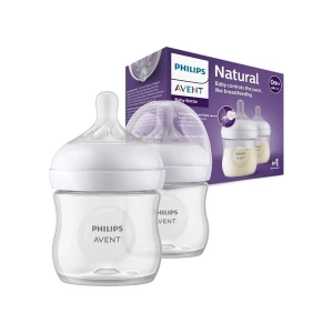 Philips Avent Doğal Tepkili PP 2li Biberon Seti, 125ml, 0+ Ay, SCY900/02
