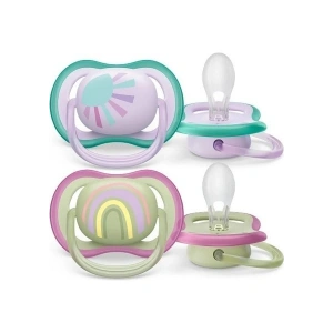 Philips Avent Ultra Air Emzik 0-6 Ay, 2li Paket, Kız, SCF085/59