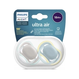 Philips Avent Ultra Air Emzik 18+ Ay, 2li Paket, Unisex, SCF349/01