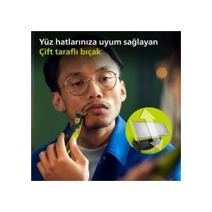 Philips OneBlade QP2724/20 Elektrikli Tiras Makinesi - Sakal & Vücut - Islak & Kuru Kullanim