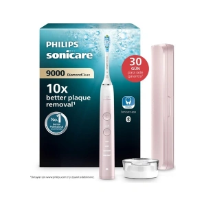 Philips Sonicare Diamond Clean Şarjlı Diş Fırçası, 4 Mod, Basınç Sensörü, Seyahat Kabı, HX9911/84