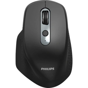 Philips SPK7818 3200 DPI 8 Tuşlu Dual Mod Bluetooth ve 2.4G Kablosuz Ergonomik Sessiz Mouse Siyah