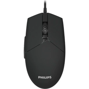 Philips SPK9304 USB Kablolu 6400DPI 6 Tuşlu RGB Aydınlatmalı Optik Mouse Siyah (Philips Türkiye Garantili)