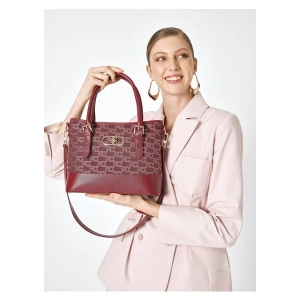 Pierre Cardin Bordo Omuz Çantası 05PO25Y1991-SMKN Br