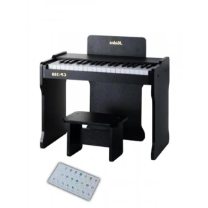 Pilli Ahşap Çocuk Piyanosu, 37 Tuş ile Eğlenceli Oyun