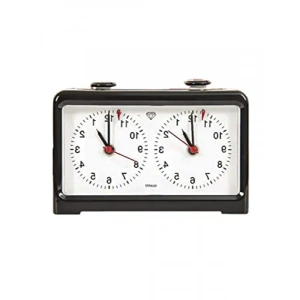 Pilli Analog Satranç Saati - İki Adet Kalem Pil ile Çalışır