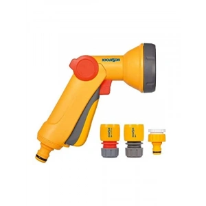 Plastik Duş Başlıklı Hortum Tabancası Seti