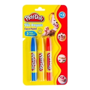 Play-Doh 3 Renk Yüz Boyası