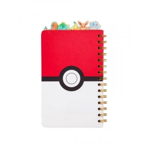 Pokemon Temalı Spiral Sekmeli Defter - 20 x 13,8 cm