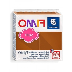 Polimer Kil: 57 gr Caramel Renkli Fimo Soft ile Yaratıcı Projeler için