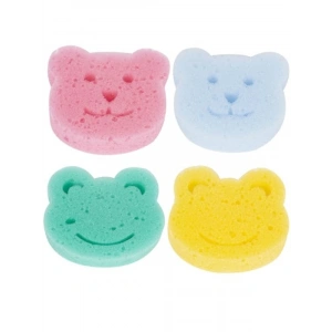 Pratik Kullanım için 4 Adet Bebek Banyo Süngeri