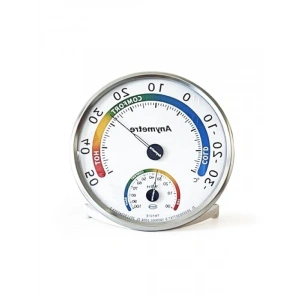 Pratik Termometre Higrometre Nem Ölçer, Siyah