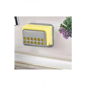 Pratik Vantuzlu Bulaşık Süngeri Tutacağı