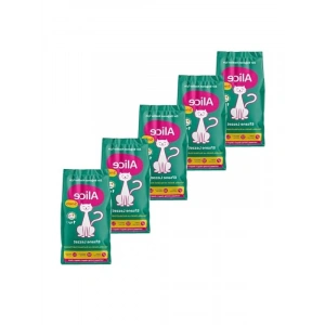 Premium Kedi Maması, 5 Adet 1 Kglık Paket