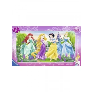 Prenses Temalı 15 Parça Puzzle - Eğlenceli Zeka Oyunu