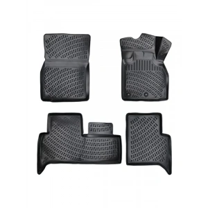 Profesyonel 3D Havuzlu Paspas - Renault Scenic 2 2003-2009 Uyumlu