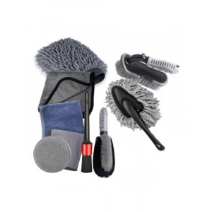 Profesyonel 9 Parça Araç Temizleme Seti, Lastik ve Jant Yıkama Araçları