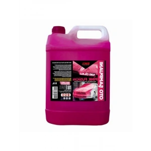 Profesyonel Araç Yıkama Şampuanı, %90 Cilalı Pembe Oto Şampuanı, 5 Litre