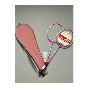 Profesyonel Badminton Seti, 2 Raket ve 3 Top ile Eğlenceli Oyun