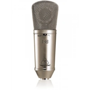 Profesyonel Büyük Diyafram Stüdyo Kondenser Mikrofon - Siyah