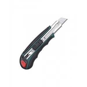 Profesyonel Maket Bıçağı, 100 x 18 Mm Kesim Kapasitesi, Siyah Renk