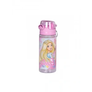 Pudra Pembe 500ml Pipetli Su Matarası, Askılı Tasarım