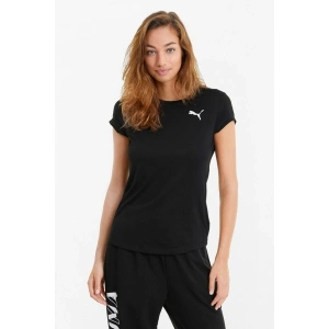 Puma ACTIVE TEE Siyah Kadın Kısa Kol T-Shirt