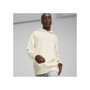 Puma Classics Erkek Ekru Kapüşonlu Sweatshirt
