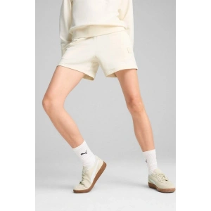 Puma ESS ELEVATED Mid-Rise Beyaz Kadın Şort