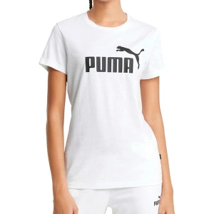 Puma ESS Logo Tee Beyaz Kadın Kısa Kol T-Shirt