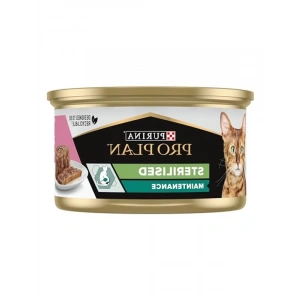 Purina Pro Plan Sterilised Kısırlaştırılmış Kediler İçin Somonlu Yaş Kedi Maması 24 Al 18 Öde