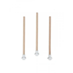 Pürüzsüz Ahşap Kuş Tüneği, 40 cm Uzunluğunda
