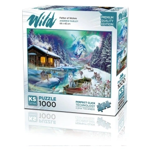 Puzzle 1000 Father Of Wolves