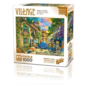 Puzzle 1000 Village In The Med