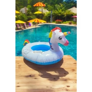 PVC Yüzme Simidi - 2-6 Yaş, 20-30 kg, Sevimli Desen