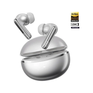 QCY Melobuds N70 Bluetooth Kulaklık 6.0 - Kablosuz Şarj - Hi-Res-LDAC- Mems Tweeter-FastPair-Çift Cihaz Gri