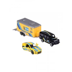 Race Trailer Seti - Land Rover Defender110 & Jaguar F-Type