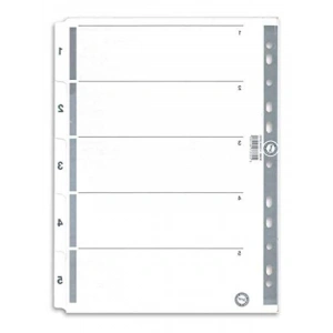 Rakamlı Ayraç Seti