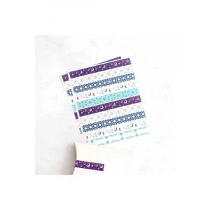 Ramazan Motifli Sticker Seti - 13.8x1.6 cm, 2 Sayfa