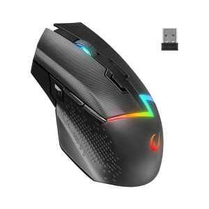 Rampage DROP M3 V2 24000 DPI 3311 Sensor Siyah RGB Şarjlı Kablosuz 80 Milyon Huano Switch Gaming Oyuncu Mouse